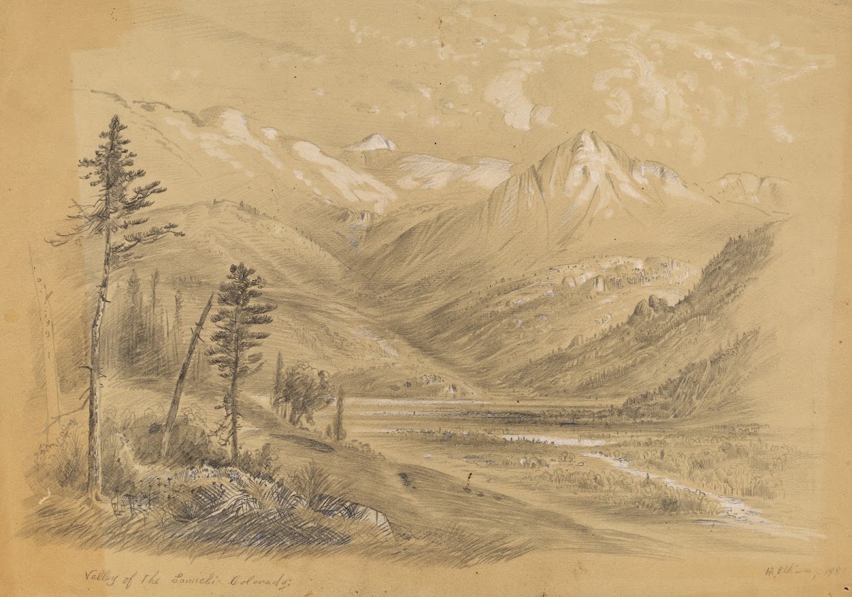 Valley of the Tomichi Colorado 1881