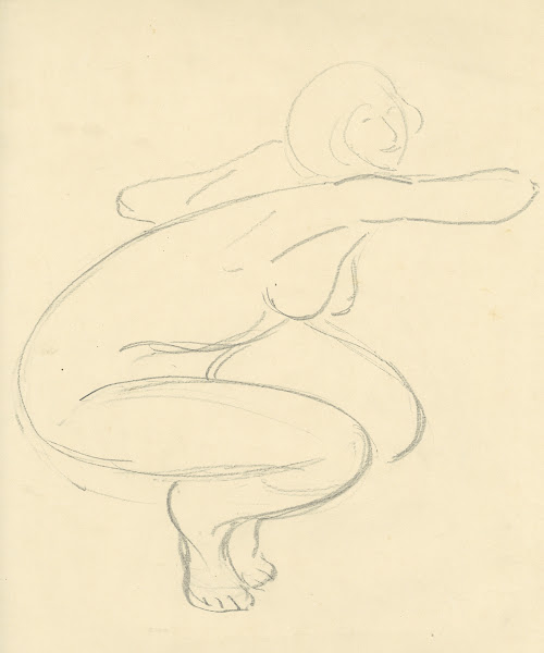 Zittende figuur