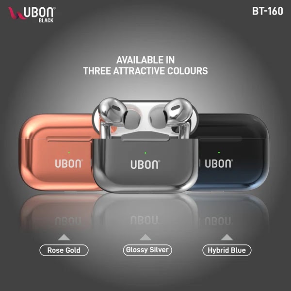 Ubuntu BT-160 Bessplos: Wireless earbuds with noise cancellation, touch controls & Type-C charging