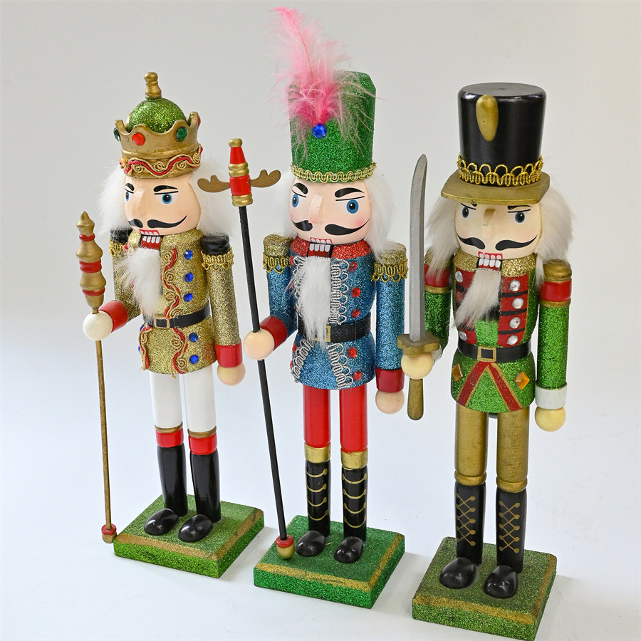 Nussknacker-Figur aus Holz, 30 cm