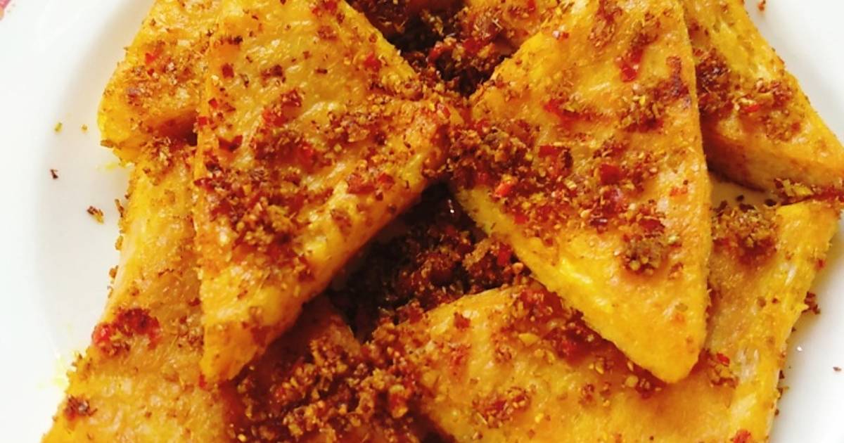 Sườn chay chiên sả ớt