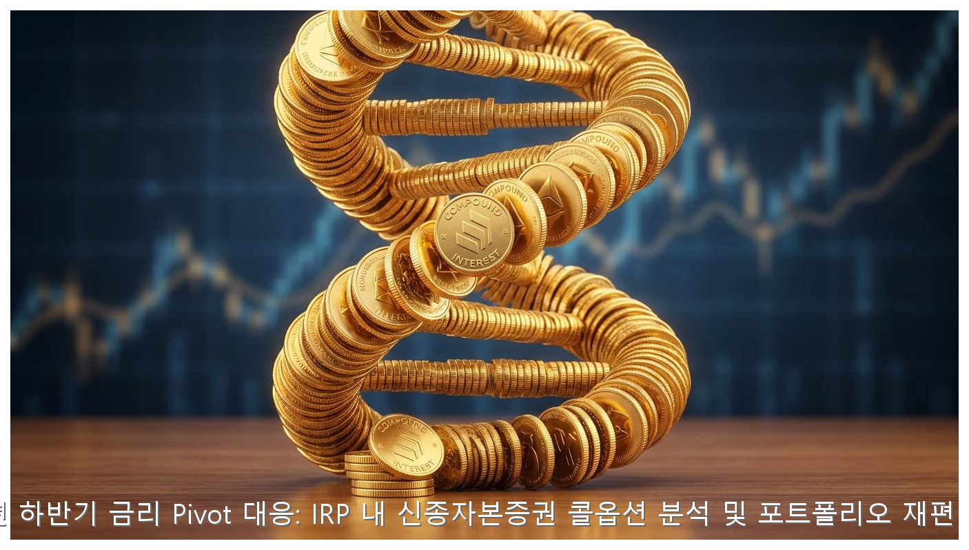 2026년 하반기 금리 Pivot 대응: IRP 내 신종자본증권 콜옵션 분석 및 포트폴리오 재편 가이드 핵심 안내 및 분석 인포그래픽 (7)