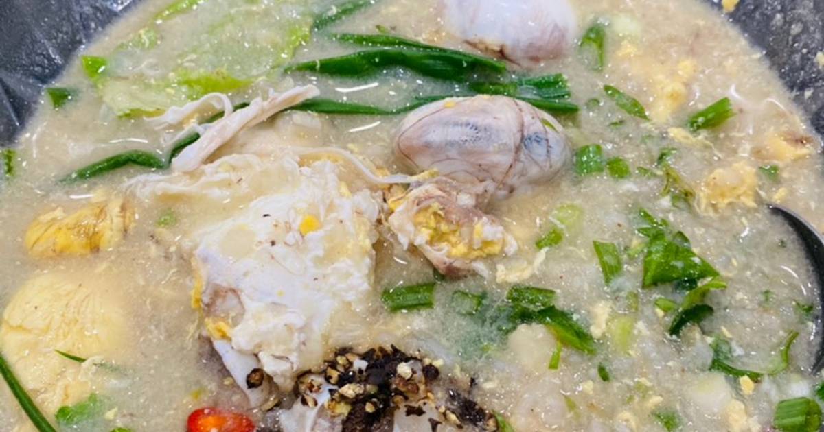 Cháo hột vịt lộn