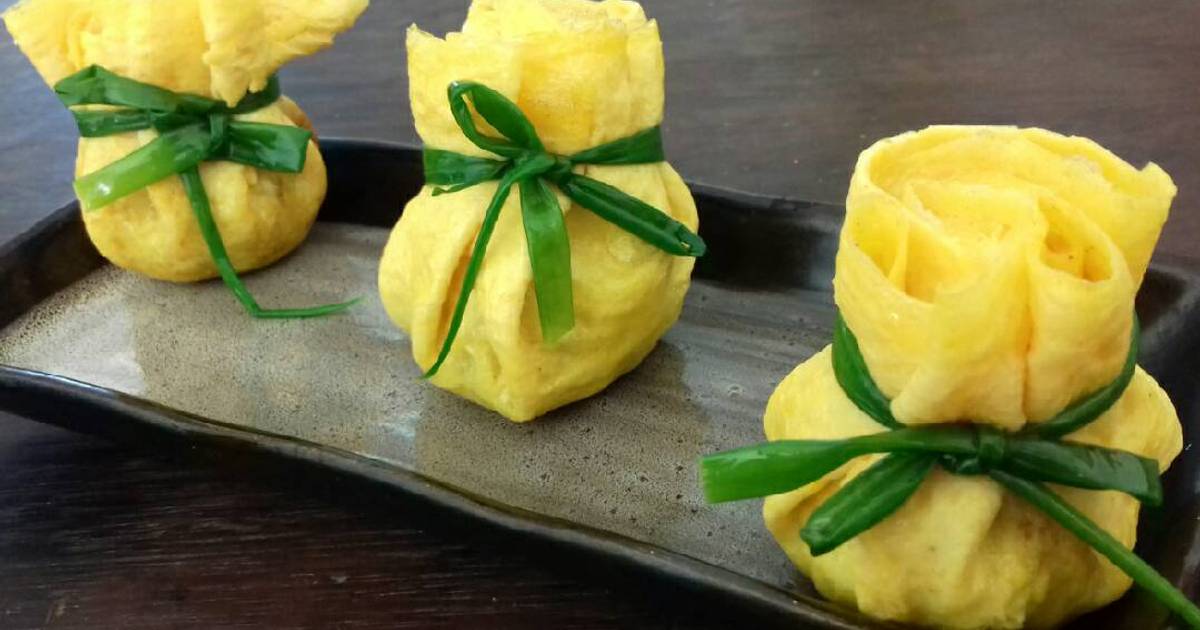 Trứng Bọc Tôm Thịt & Rau Củ