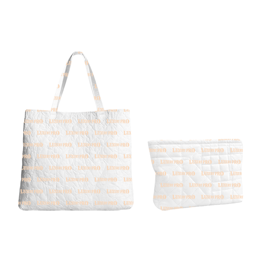Quilted Tote Bag & Free-Motion Embroidery Wallet Set