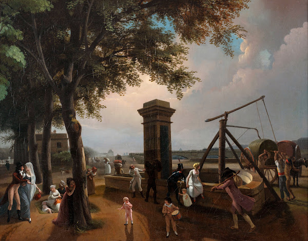 La Pompe Marchande Du Cours La Reine 1802