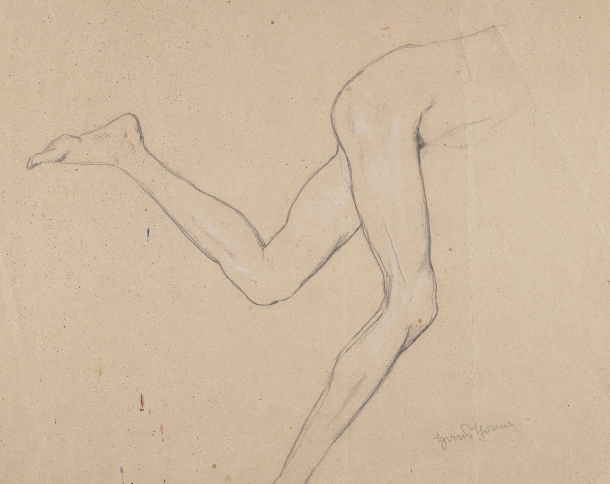 Study of Legs of a Running Man 1895
