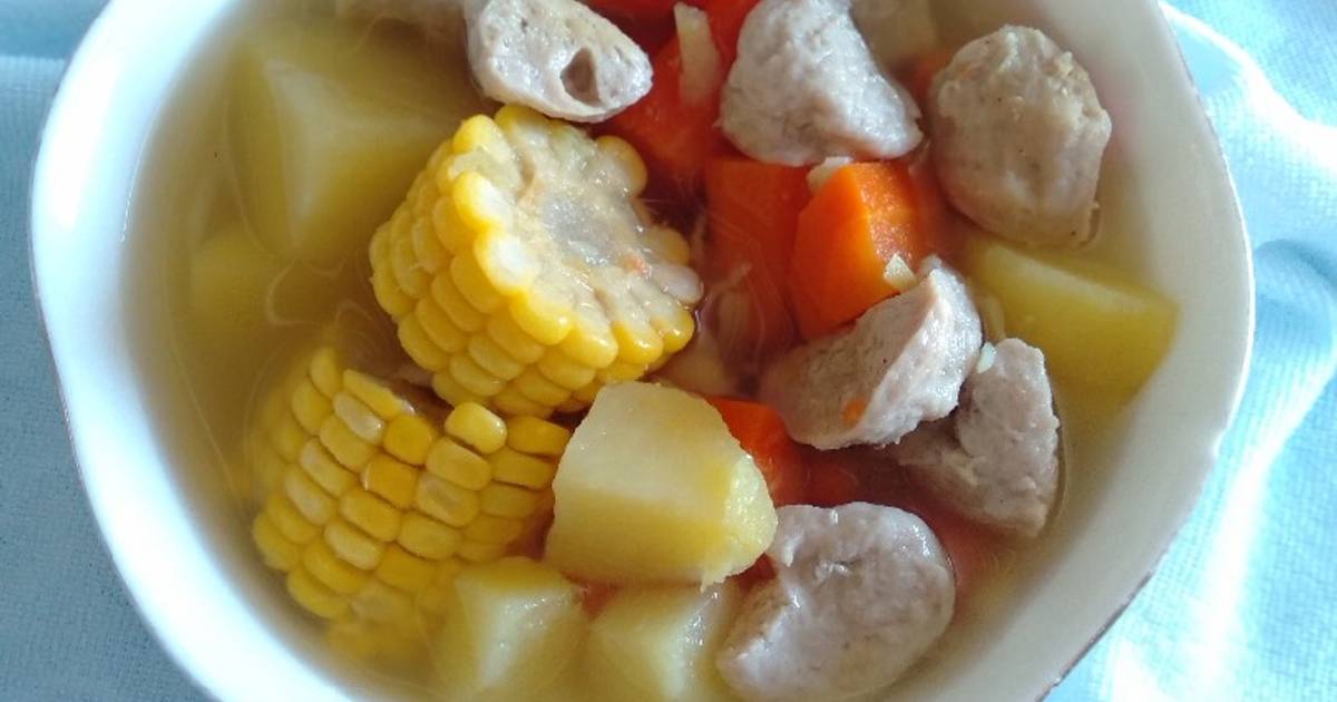 Canh củ bò viên