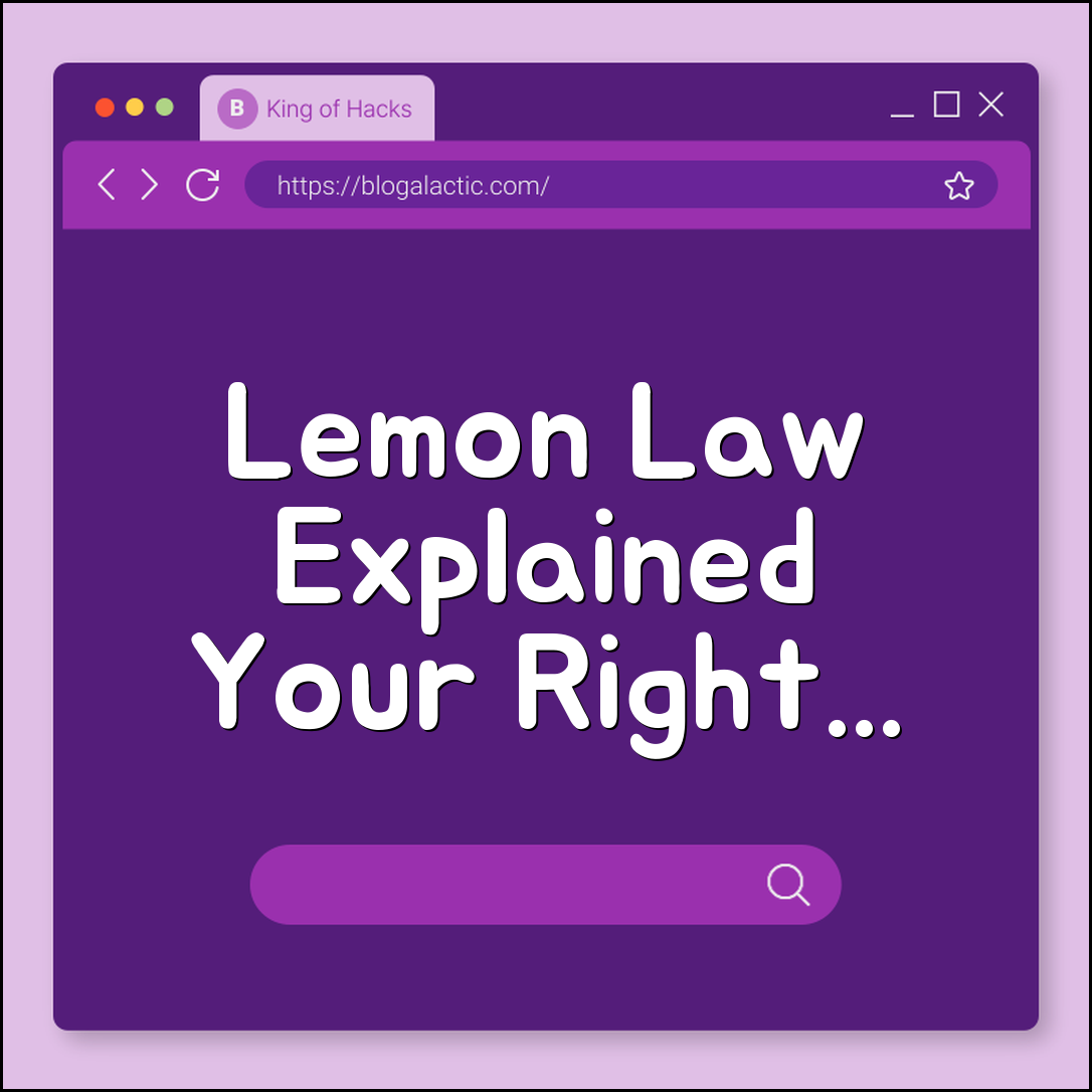 Lemon Law Guide: Your Rights When Buying a Defective Car (Warranty Period, Manufacturer Buyback, Repair Attempts)