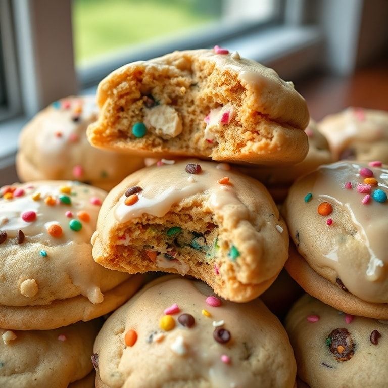 Teddy Graham Funfetti Stuffed Cookie Butter Cookies Delight: Easy Homemade Cookie Treat