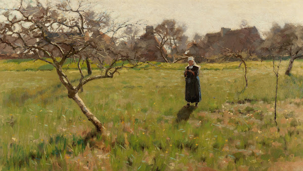 Brittany Field with Figure 1889