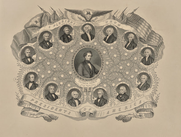 Presidents of America 1853