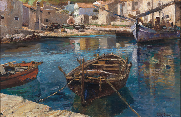 Fishing Boats in the Harbour