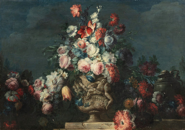 Still life with a bouquet