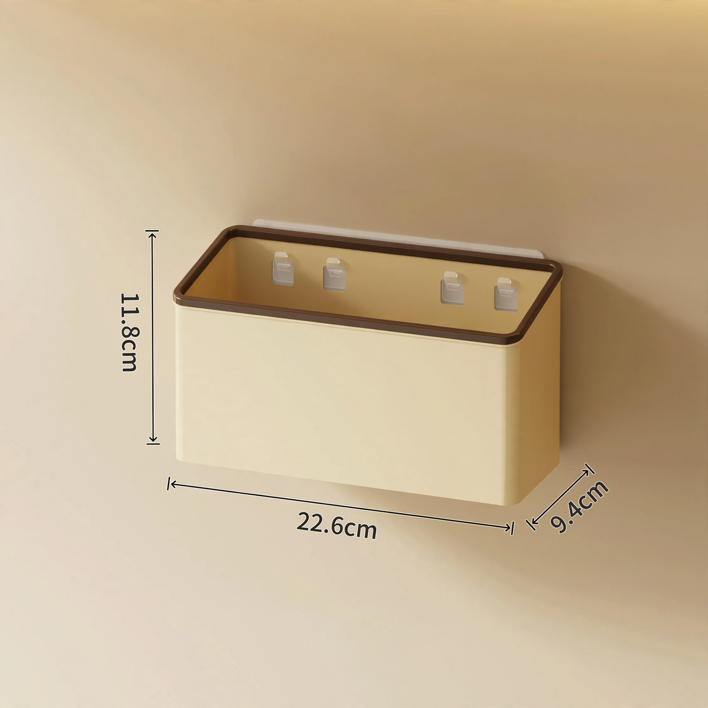 Magnetic Kitchen Storage Box for the Refrigerator Door