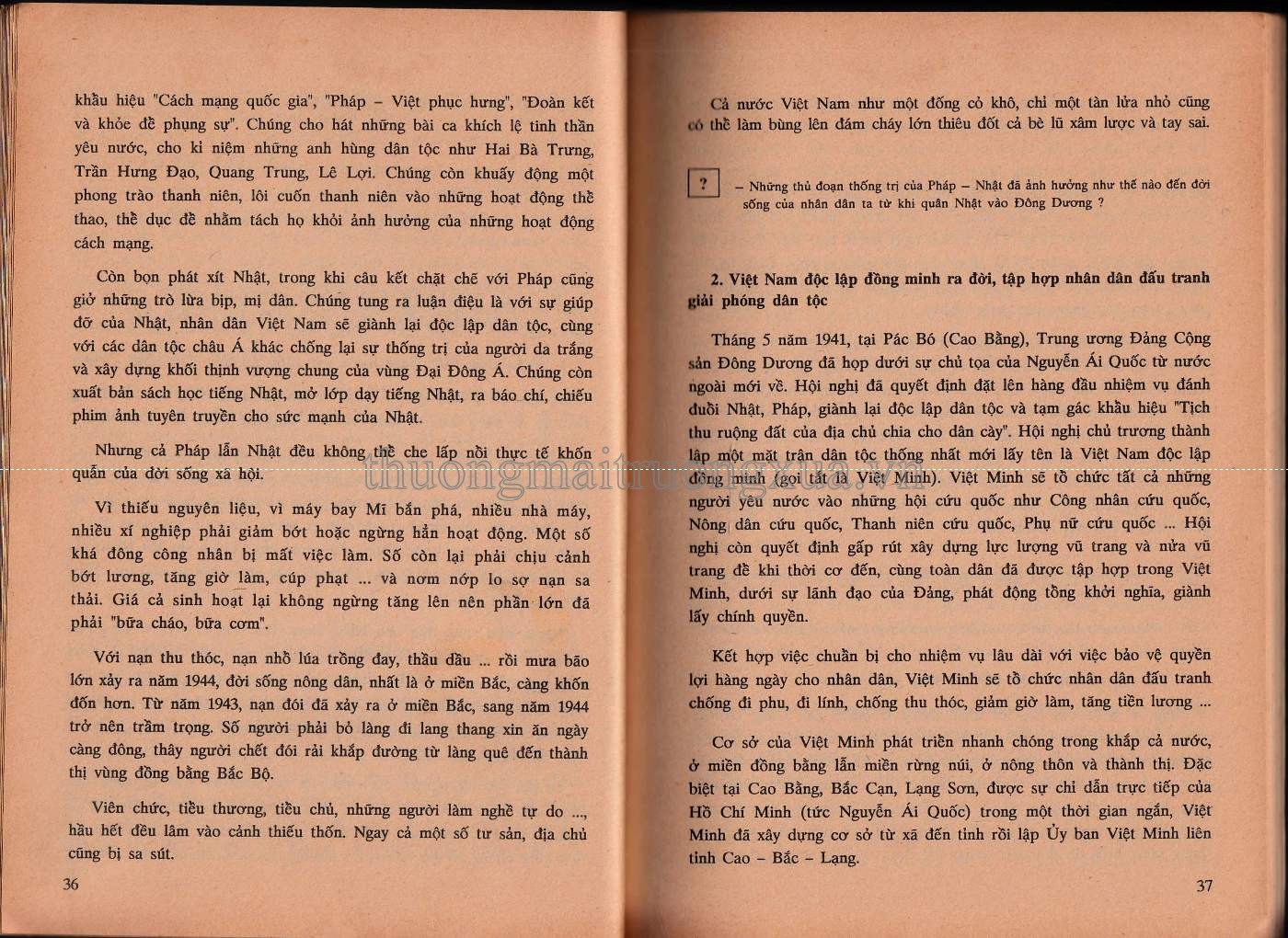 Lịch sử 9 (tập 2 1999) - Trang 74