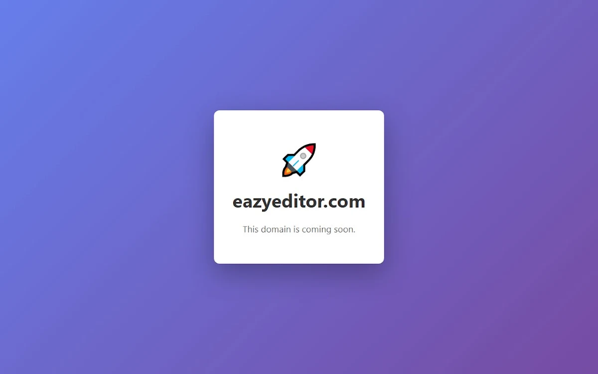 Captura de Eazy Editor
