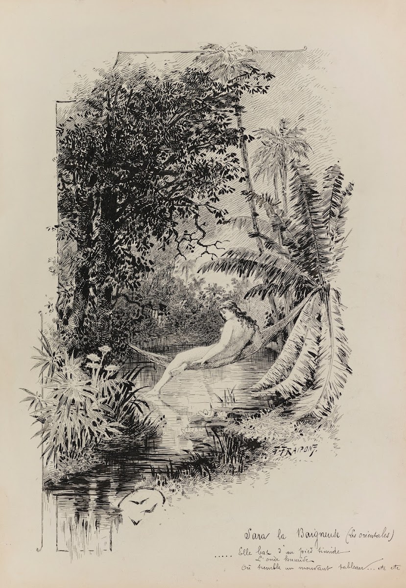 Sara la baigneuse 1882 1883
