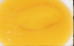Trộn đều phô mai, 1 muỗng canh sốt mayonnaise, 2 muỗng canh nước ấm.