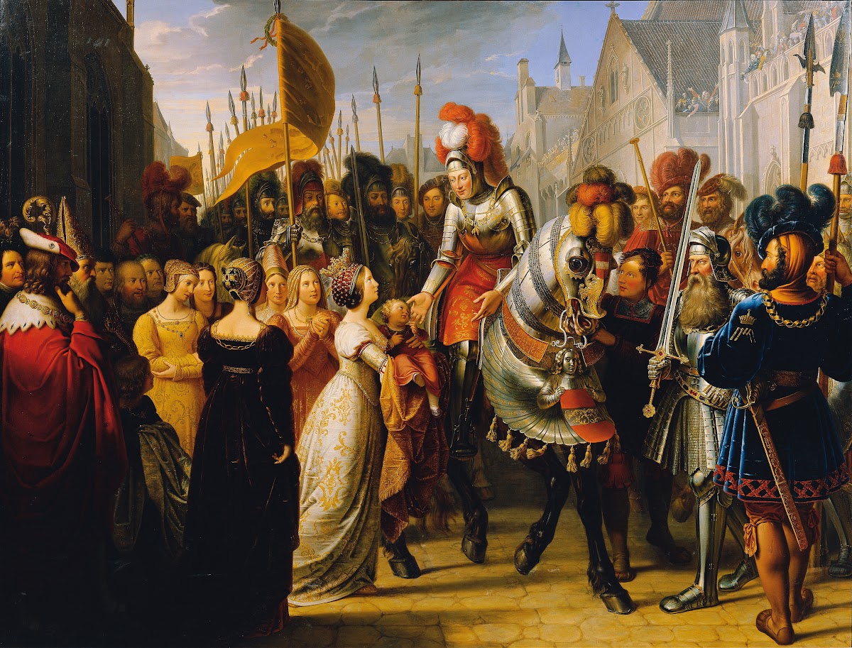 Emperor Maximilian I Enters Ghent 1822