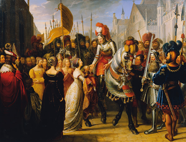 Emperor Maximilian I Enters Ghent 1822