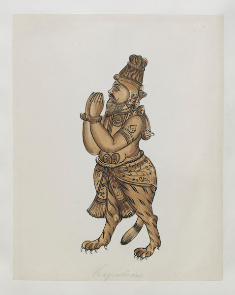 Paintings from the Chidambaram Shrine Pl026 1820 1830
