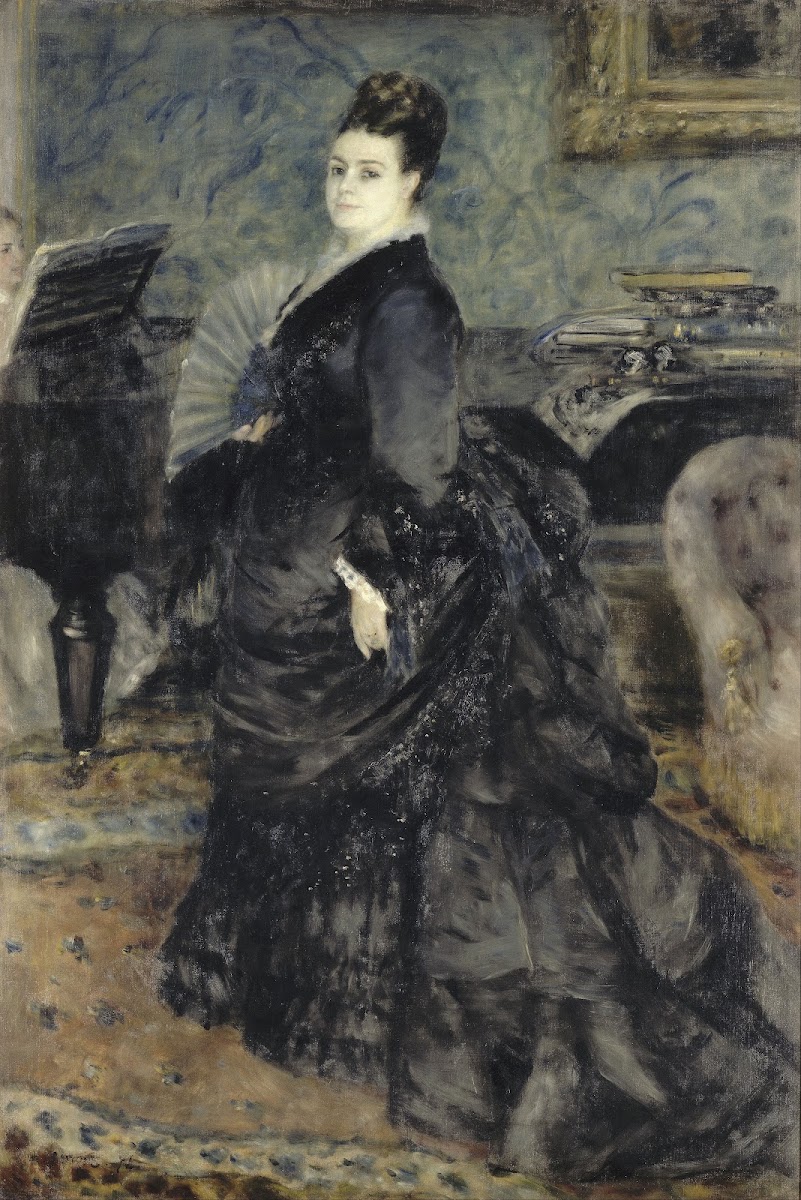 Portrait of a Woman called of Mme Georges Hartmann 1874