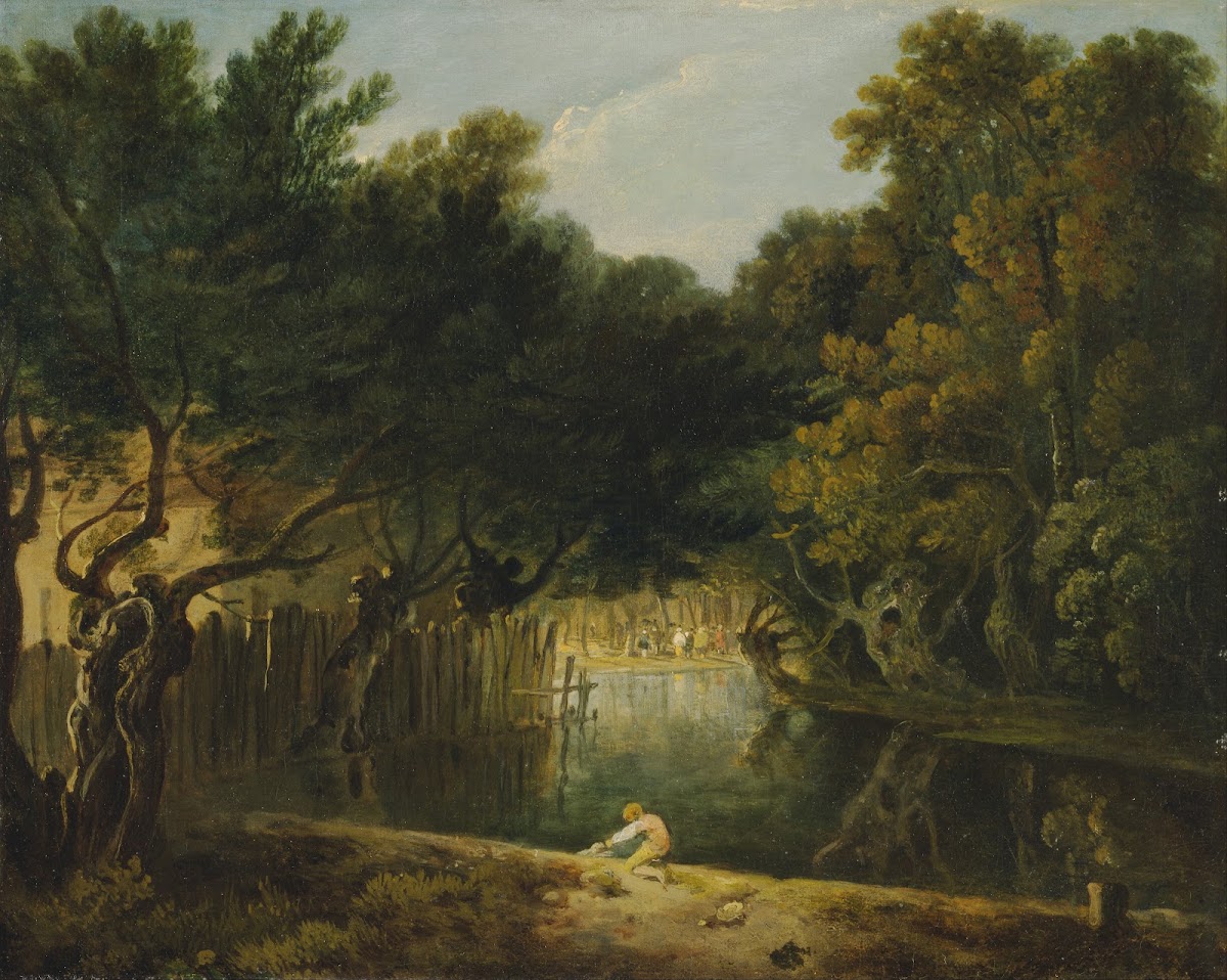 View of the Wilderness in St Jamess Park 1770   1775