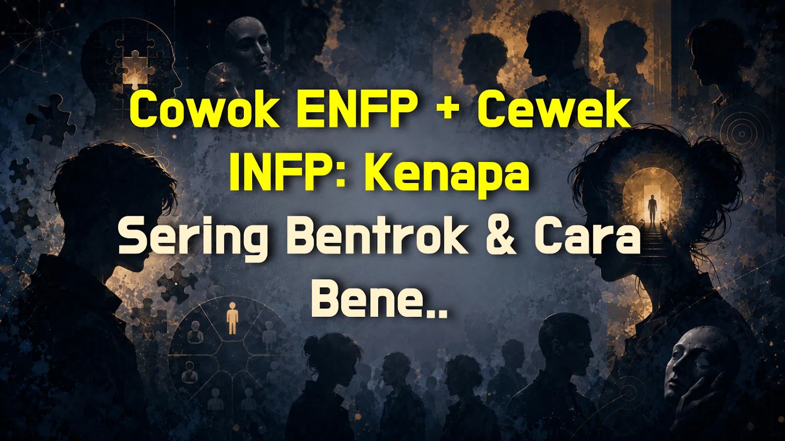 Cowok ENFP + Cewek INFP: Kenapa Sering Bentrok & Cara Benerinnya