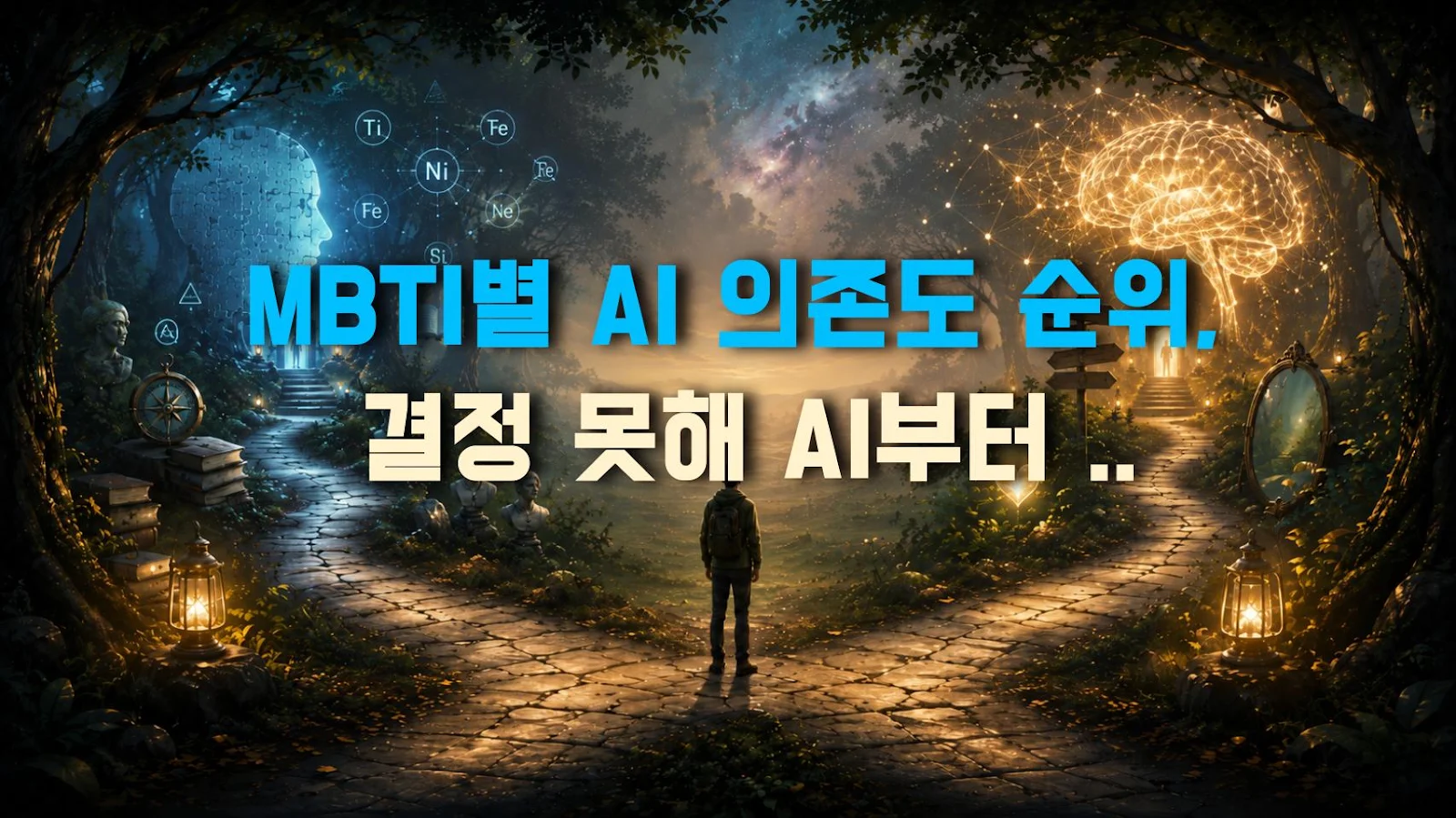 MBTI별 AI 의존도 순위, 결정 못해 AI부터 찾는 유형