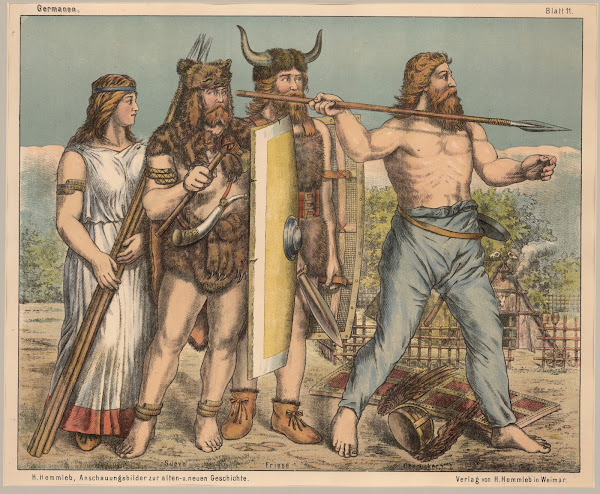 Germanere Sueve Friese Cherusker 1880