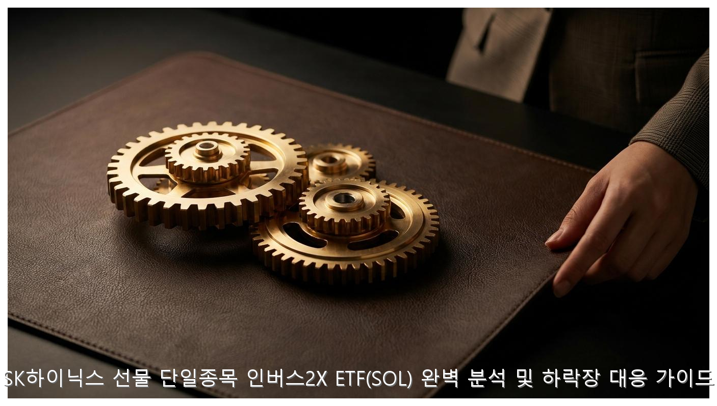 SK하이닉스 선물 단일종목 인버스2X ETF(SOL) 완벽 분석 및 하락장 대응 가이드 핵심 안내 및 분석 인포그래픽 (3)