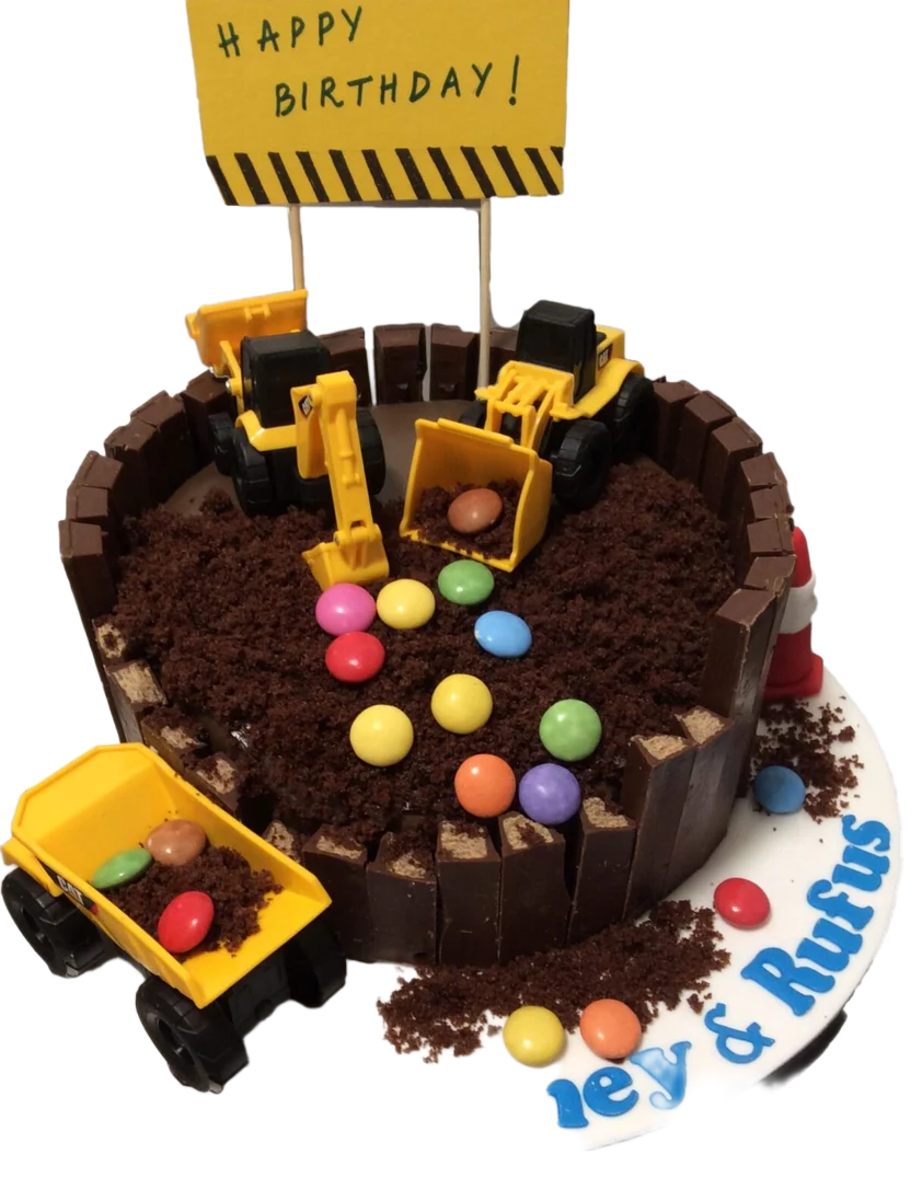 Digger Birthday Cake CB-NC015