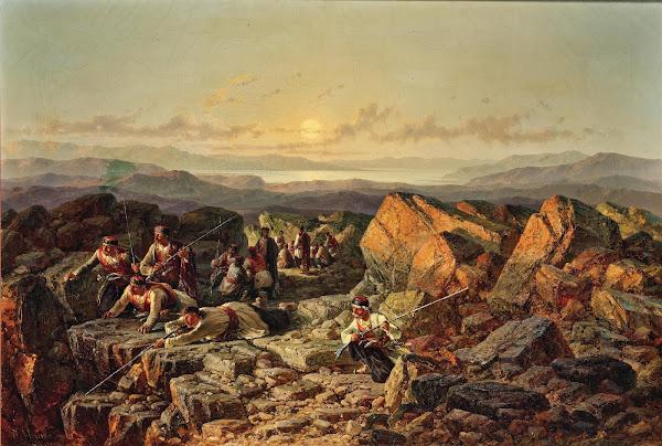 Ambush In The Montenegrin Mountains 1874
