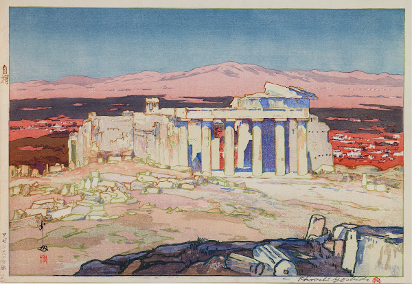 Ancient Ruins of Athens 1925