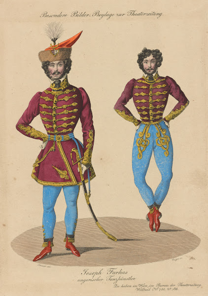 Joseph Farkas ungarischer Tanzkünstler 1832