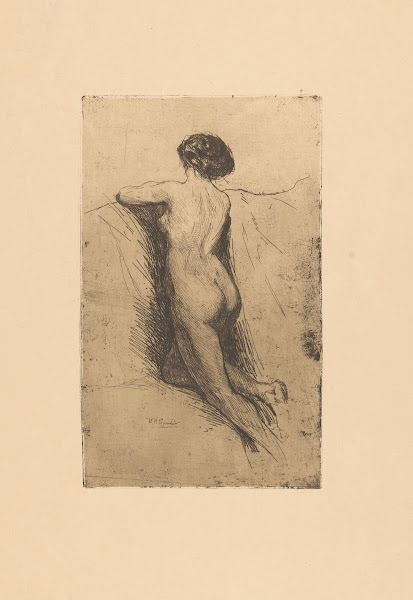 Achterlijf van een naakte vrouw 1888 1934