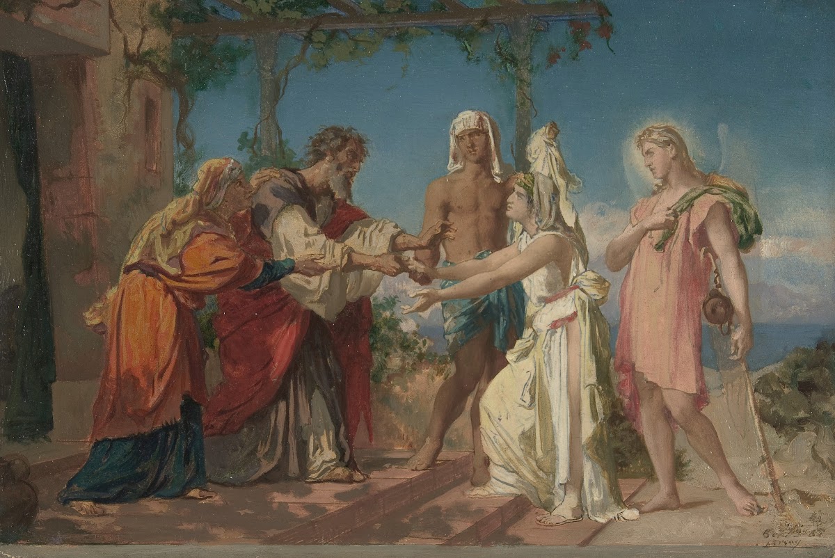 Tobias Brings His Bride Sarah to the House of His Father Tobit 183082