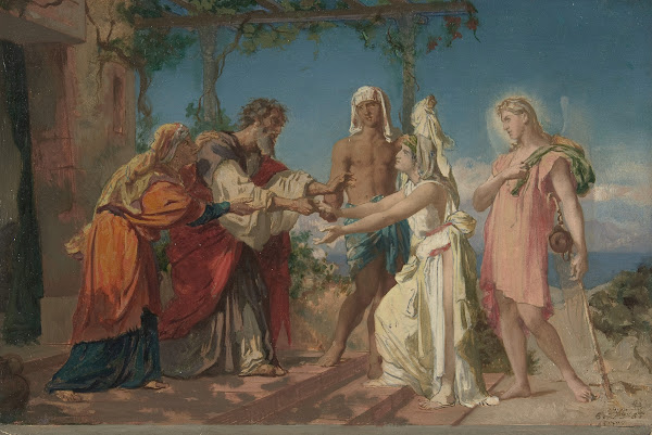 Tobias Brings His Bride Sarah to the House of His Father Tobit 183082