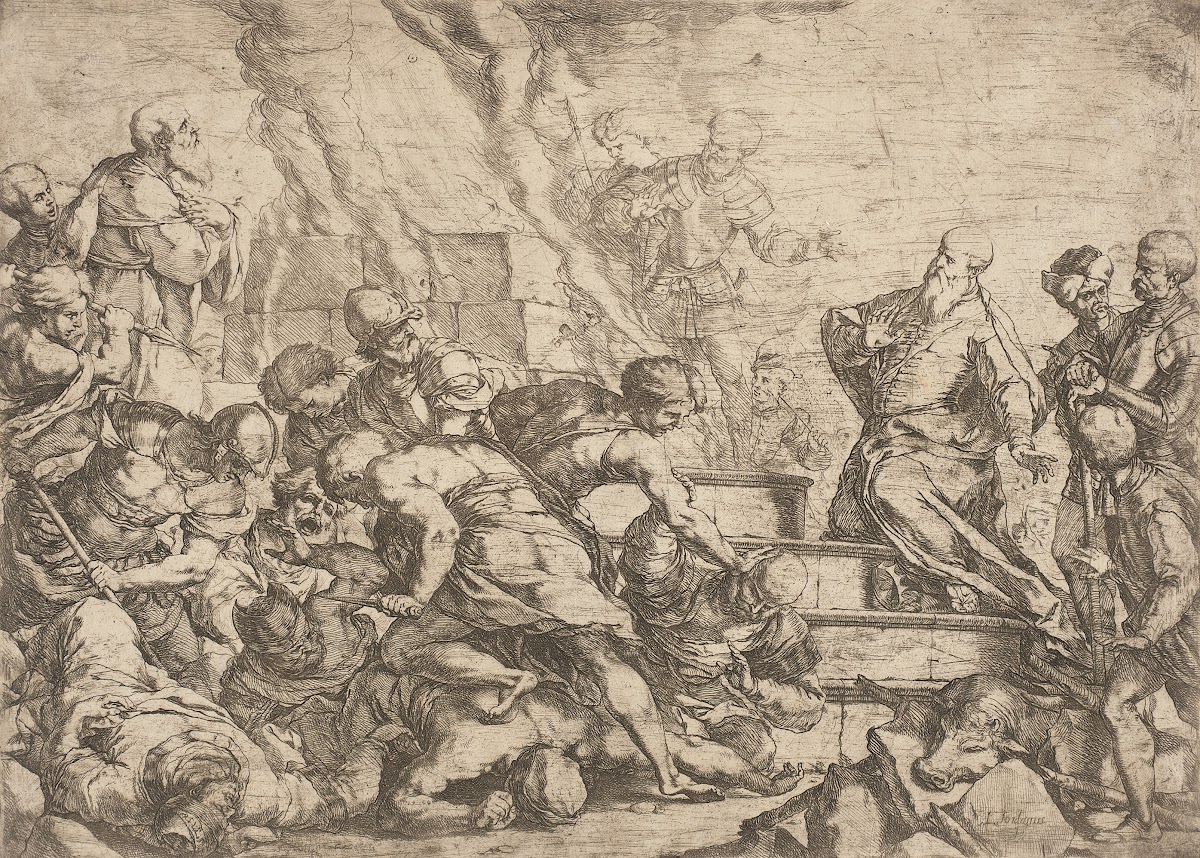 The Sacrifice of Elijah late 1650s