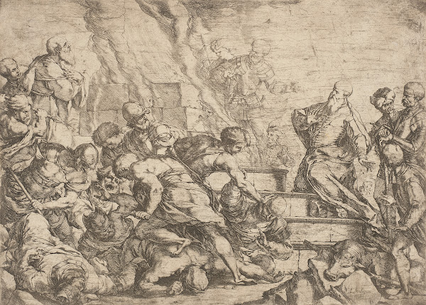 The Sacrifice of Elijah late 1650s