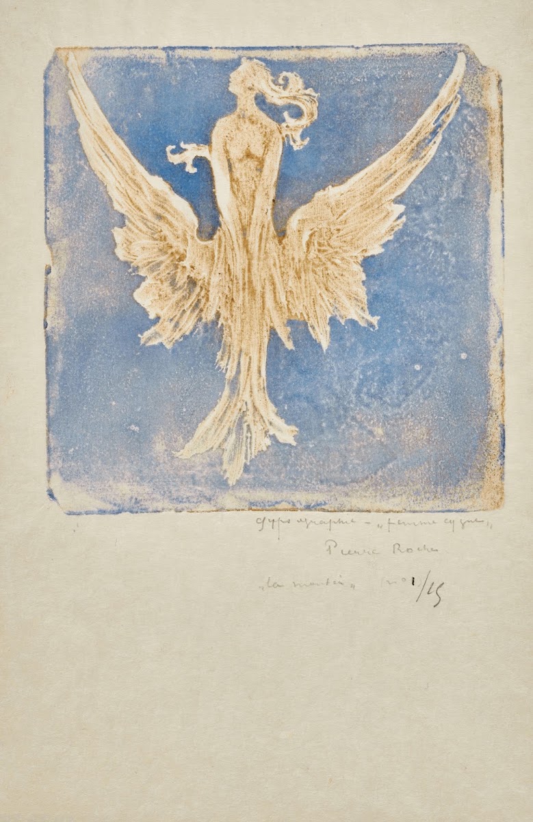 Femmes cygnes volantes II Lenvol 1916