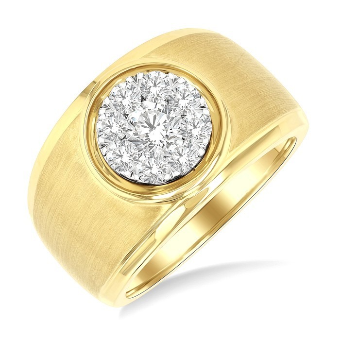 Men's Lovebright Diamond Ring 382B1DHTGYW
