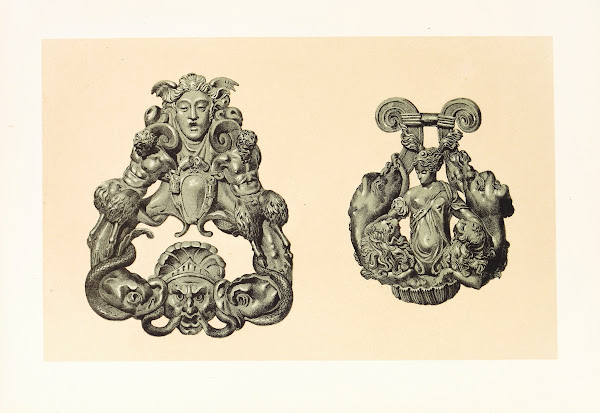 Italian Cinque cento Bronze Door knockers 1858