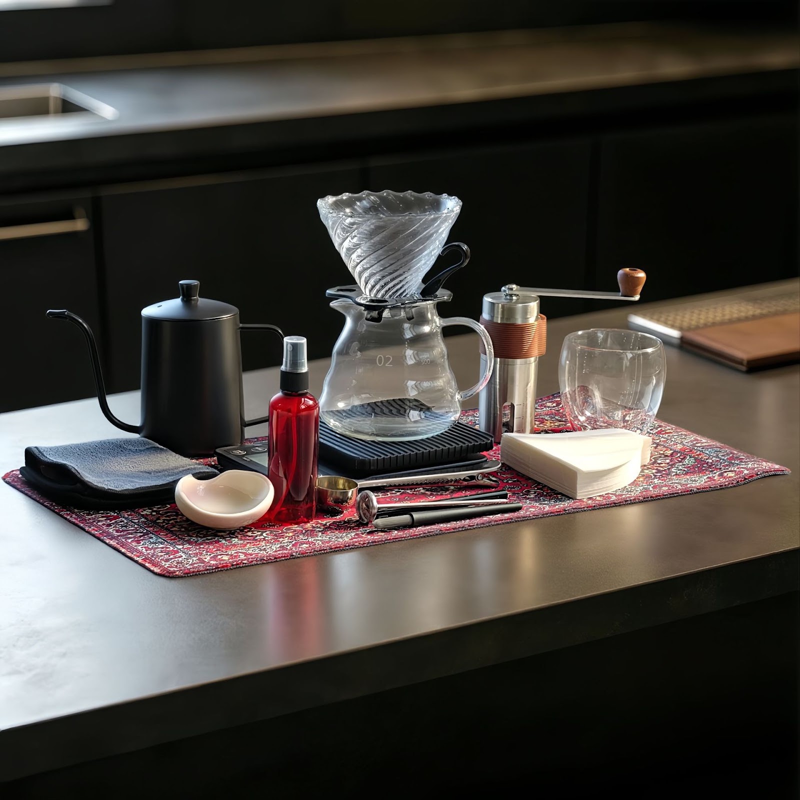 Hand-brew Coffee Gift Set, 14–15 pieces