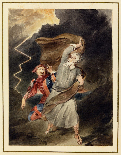 King Lear act III scene II a heath a storm with thunder and lightning enter Lear
