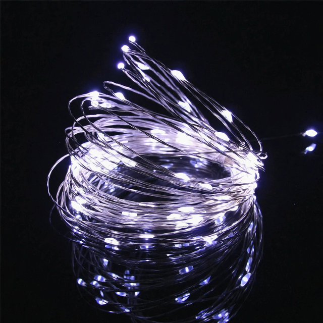 LED Copper Wire Fairy Lights for Creative Decorations
