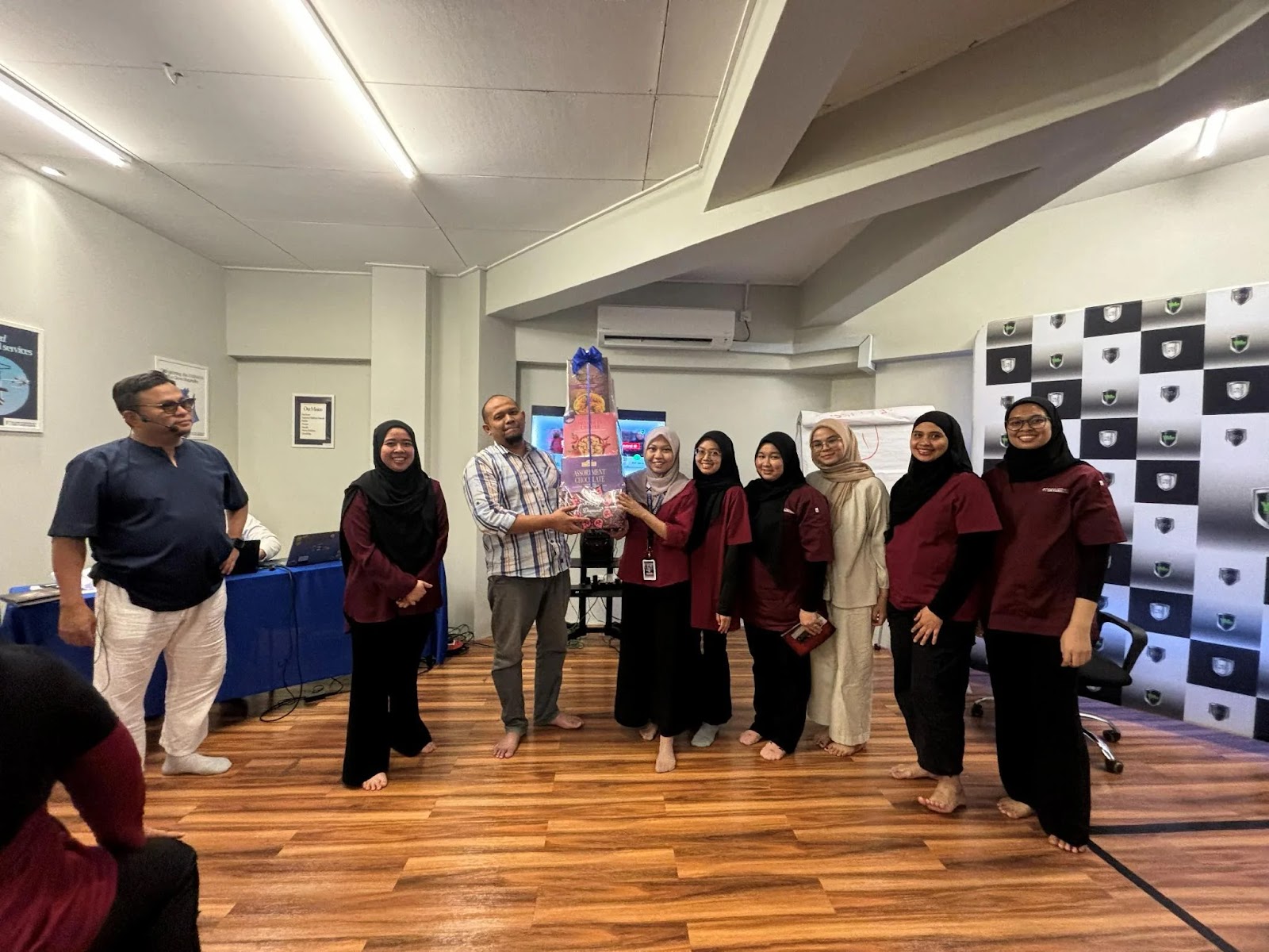 Aktiviti peserta dalam program latihan sebenar X.O.E