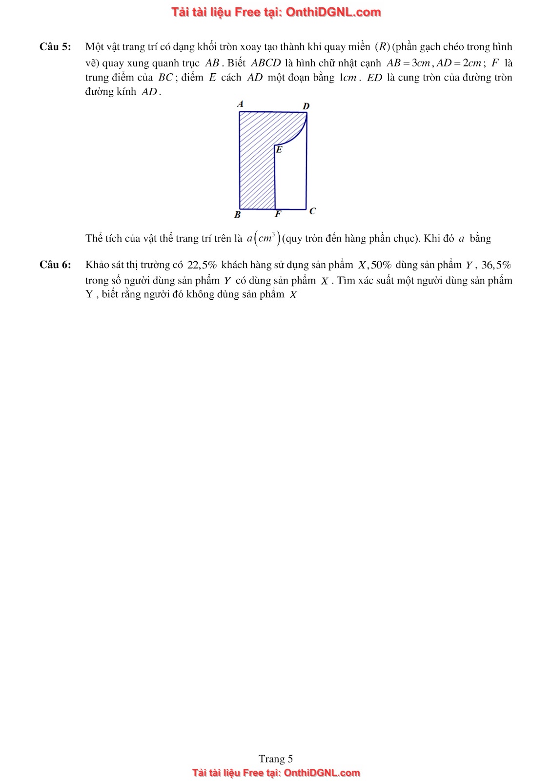 32 đề phát triển minh họa môn toán - có đáp án