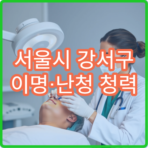 서울시 강서구 이명·난청 청력 검사 및 보청기 상담 이비인후과 병원
